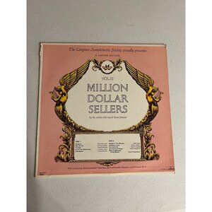 Million Dollar Sellers Longines Symphonette Vol III Vinyl Record Society Pre-Own